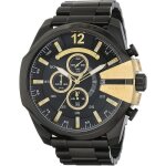 Montre diesel homme dz4338 - analogique - bracelet acier - noir