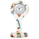 Montre dinfirmière adrina analogique médical silicone quartz classique france 4100008 - 010 Montre dinfirmière adrina analogique médical silicone quartz classique france 4100008 - 010