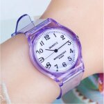 Montre - ecelen - ka0722wat37tj - silicone écologique - quartz - couleur violet Montre - ecelen - ka0722wat37tj - silicone écologique - quartz - couleur violet