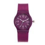 Montre - ecelen - ka0722wat37tj - silicone Écologique - violet - analogique Montre - ecelen - ka0722wat37tj - silicone Écologique - violet - analogique