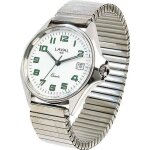 Montre �l�gance acier blanche - homme