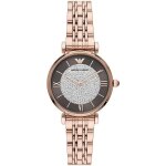 Montre - emporio armani - ar11402 - acier inoxydable - or rose - 3 atm