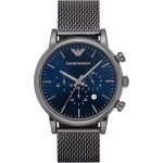 Montre hommes emporio armani - ar1979 - gris acier inoxydable - 46mm - 5 bar