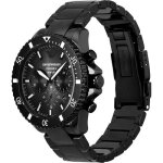 Montre emporio armani - hommes - ar70010 - noir cramique - 43mm - 10 bar