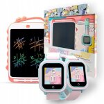Montre enfant bemi linki 4g / lte avec thermom�tre + tablette graphique bemi doodle 10 rose