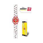Montre enfant - disney - mickey mouse - quartz - bracelet plastique - cadran 3 cm