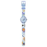 Montre enfant - flik flak - tutan - time - quartz - Étanche 3 atm - bracelet en pet recyclé Montre enfant - flik flak - tutan - time - quartz - Étanche 3 atm - bracelet en pet recyclé