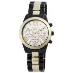 Montre - excellanc - 38 mm - bicolore noir et dor� - bracelet m�tal 19 mm - mouvement quartz