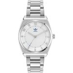 Montre femme - adidas - aosy22025 - argent� - acier inoxydable - cadran blanc