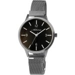 Montre femme - adrina ar0036 - bo�tier 37 mm argent - bracelet maille milanaise acier 16 mm - cadran ...