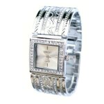 Montre femme argent oriental blanc acier bijoux ice ernest id�e cadeau mode luxe