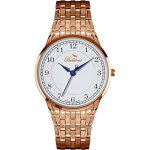 Montre femme - bellevue - a. 48 -  36 mm - rose - quartz - tanche 3 atm