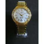 Montre femme bellux collection grand deluxe plaquée or 23 k Montre femme bellux collection grand deluxe plaquée or 23 k
