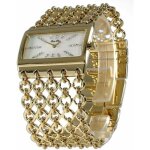 Montre femme carpe diem - fortuna nacr� plaqu�e or avec zirconium