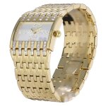 Montre femme carpe diem - selene plaqu�e or avec zirconium