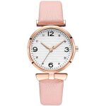 Montre femme cuir elegante montre enfant etanche montre bracelet analogique quartz montre ado fille simple ...
