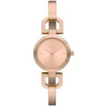 Montre femme - dkny - reade ny8542 - quartz - analogique - acier inoxydable plaqu or