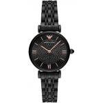 Montre femme emporio armani ar11245 acier noir