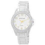 Montre femme - excellanc - excellanc - bo�tier 35 mm - quartz pc21 - bracelet jonc m�tal argent�