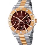 Montre femme - festina - boyfriend f16695 - 4 - cadran marron - acier inoxydable - quartz