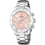 Montre femme - festina - collection boyfriend - acier inoxydable - quartz - rose
