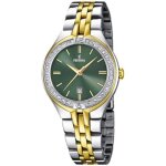 Montre femme - festina - f16868 / 4 - acier inoxydable 316l - bracelet acier - couleur verte