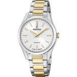 Montre femme festina mademoiselle en acier bicolore - 244257 - quartz - analogique