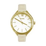 Montre femme - fossil - bq3082 - bo�tier 38 mm dor� - bracelet cuir 14 mm - �tanche 5 atm