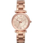 Montre pour femme fossil carlie, taille de boîtier de 35 mm, mouvement à quartz , bracelet en acier modele ... Montre pour femme fossil carlie, taille de boîtier de 35 mm, mouvement à quartz , bracelet en acier modele ...