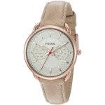 Montre femme - fossil - es4007 - cuir - acier inoxydable - quartz 34mm