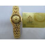 Montre femme lobor collection lady aur�lia plaqu�e or 339 lgg