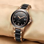 Montre femmes mode quartz - montres pour femmes acier inoxydable bracelet montre pour fille