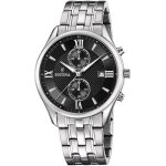 Montre - festina - 6854 - analogique - acier inoxydable - cadran noir