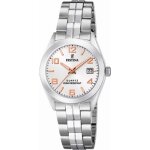 Montre femme - festina - acier - Étanche 10 atm - quartz - date Montre femme - festina - acier - Étanche 10 atm - quartz - date