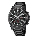 Montre - festina - montre festina chrono acier noir - chronographe 3 compteurs - bo�tier 47 mm - bracelet ...