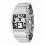 Montre - festina - f16129 - 5 - quartz - analogique - acier noir