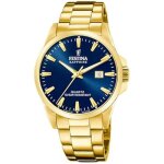 Montre - festina - f20044 / 3 - acier inoxydable 316l dor� - analogique - chic pour homme