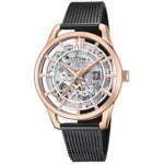 Montre - festina - f20628 / 3 - cuir noir - tanchit 5 atm - mouvement quartz
