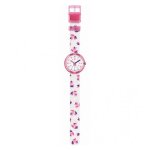 Montre - flik flak - marinette - motifs fleuris - bracelet en tissu - 3185 mm Montre - flik flak - marinette - motifs fleuris - bracelet en tissu - 3185 mm