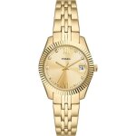 Montre femme fossil es5338 - acier inoxydable doré - etanche 5 atm Montre femme fossil es5338 - acier inoxydable doré - etanche 5 atm