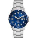 Montre - fossil - fs5949 - acier inoxydable - cadran bleu - �tanche 10 atm