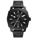 Montre hommes fossil fs5971 - acier inoxydable noir - etanche 10 atm