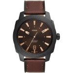 Montre hommes fossil - fs5972 - cuir marron - etanche 10 atm Montre hommes fossil - fs5972 - cuir marron - etanche 10 atm