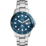 Montre hommes fossil fs6050 - argent acier inoxydable - 42mm - 10 bar Montre hommes fossil fs6050 - argent acier inoxydable - 42mm - 10 bar