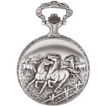 Montre  gousset argente - homme