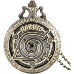 Montre a gousset naruto pour homme montre de poche bronze naruto - agrave quartz montre de poche moderne ...