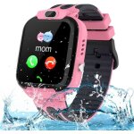 Montre gps enfant tracker montre connecte enfant fille garon portable montre telephone pour enfant ...
