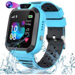 Montre gps tanche intelligente enfans mobile lbs anti - perte de traqueur montre connecte enfantsos ...