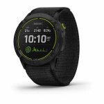 Montre gps en titane garmin enduro - gris / noir - tu Montre gps en titane garmin enduro - gris / noir - tu
