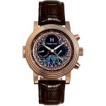 Montre - heritor automatic - herhr9704 - cuir marron - or rose - automatique Montre - heritor automatic - herhr9704 - cuir marron - or rose - automatique